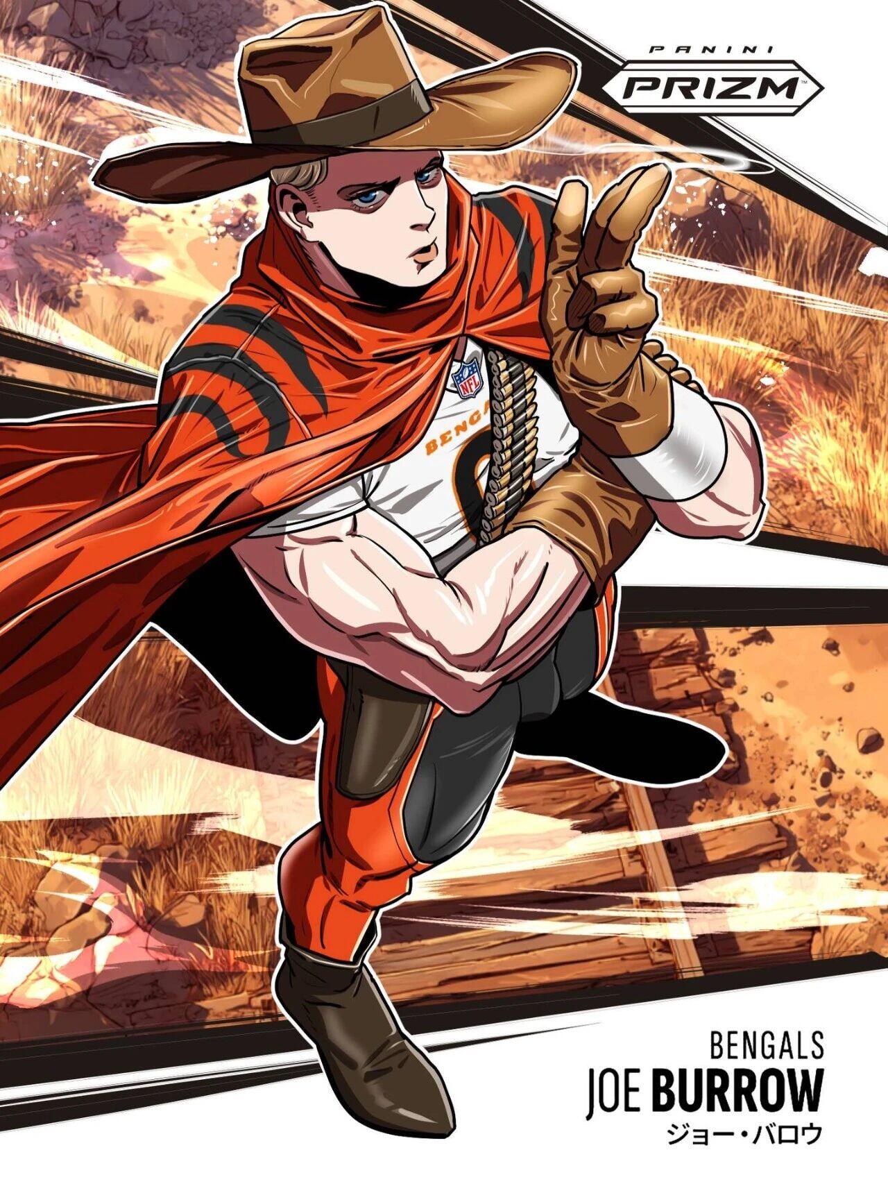 2025 NFL PRIZM Manga – Vertical横空出世，帕尼尼经典旗舰系列再掀收藏狂潮，日系漫画美学碰撞美式橄榄球热血，打造超稀有SSP收藏臻品！