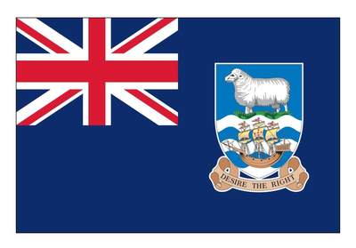 福克兰群岛80年代的2便士、5便士和20便士硬币