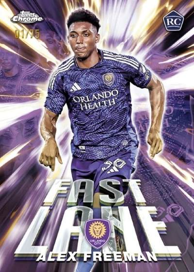 多款梅西亲签、苏利文Debut和RPA领衔，群星闪耀的2025 Topps Chrome MLS 2026年2月19日登场