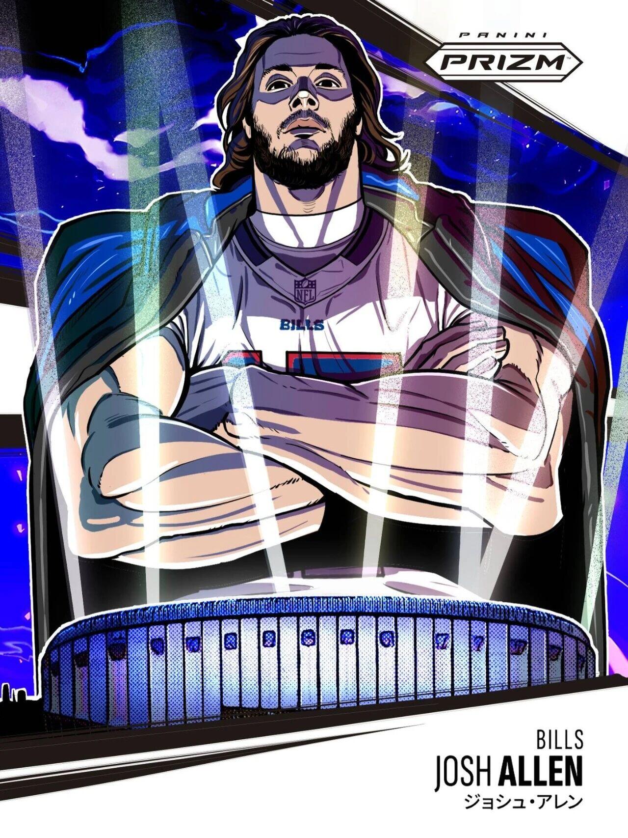 2025 NFL PRIZM Manga – Vertical横空出世，帕尼尼经典旗舰系列再掀收藏狂潮，日系漫画美学碰撞美式橄榄球热血，打造超稀有SSP收藏臻品！