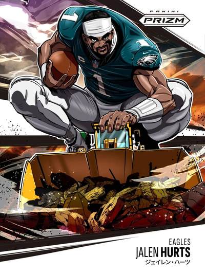 2025 NFL PRIZM Manga – Vertical横空出世，帕尼尼经典旗舰系列再掀收藏狂潮，日系漫画美学碰撞美式橄榄球热血，打造超稀有SSP收藏臻品！