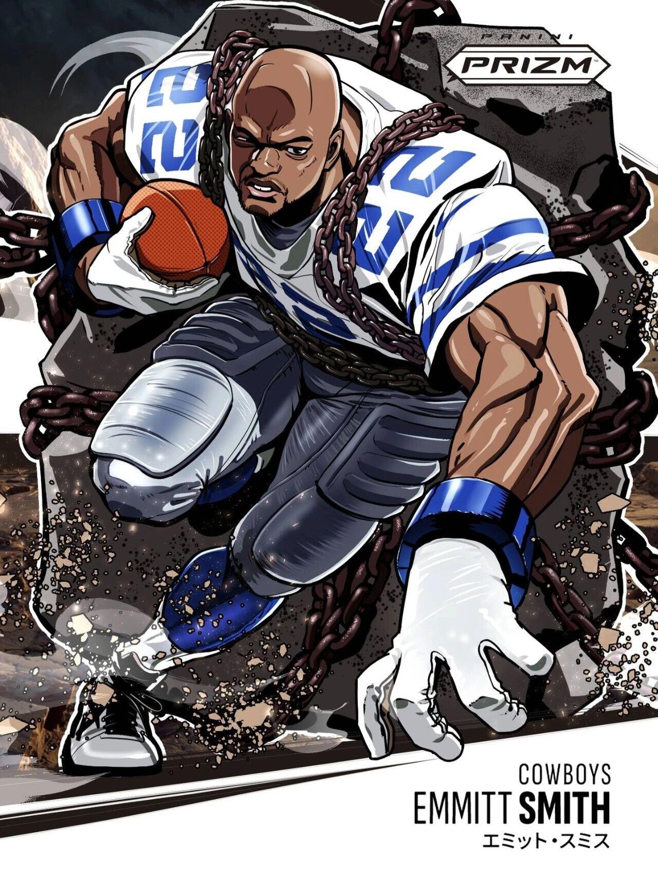 2025 NFL PRIZM Manga – Vertical横空出世，帕尼尼经典旗舰系列再掀收藏狂潮，日系漫画美学碰撞美式橄榄球热血，打造超稀有SSP收藏臻品！