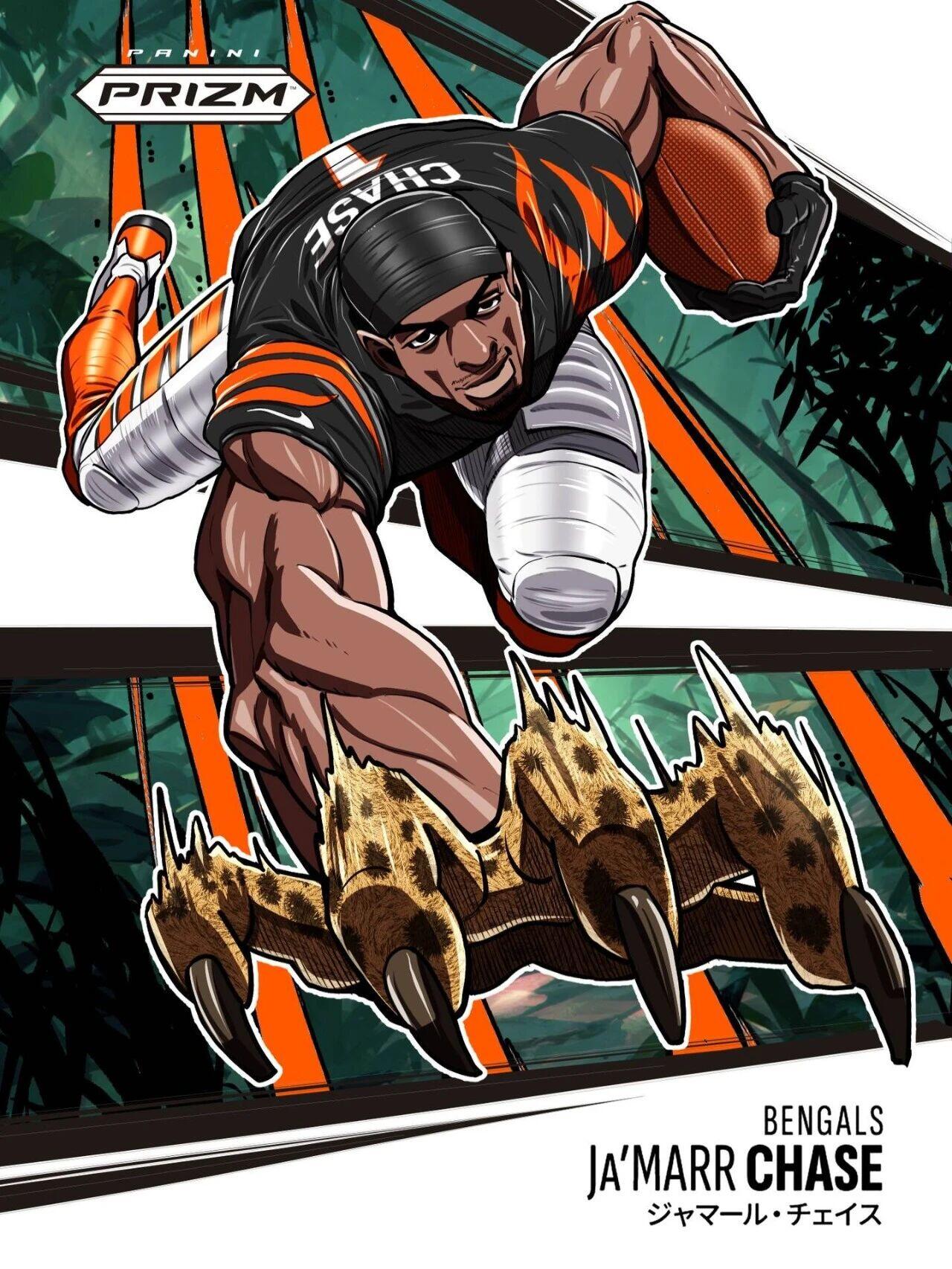 2025 NFL PRIZM Manga – Vertical横空出世，帕尼尼经典旗舰系列再掀收藏狂潮，日系漫画美学碰撞美式橄榄球热血，打造超稀有SSP收藏臻品！