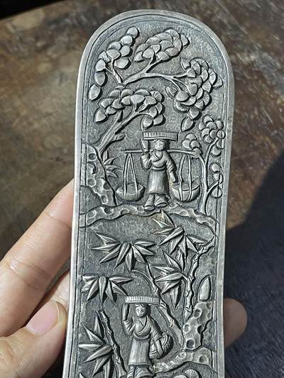 清代十三行银器