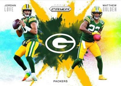 2025 Prizm Football 双人泼墨太帅了！