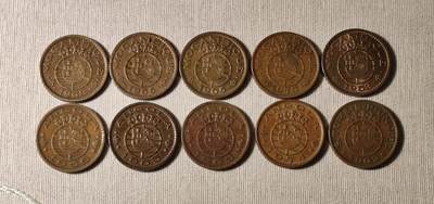 葡属非洲1埃斯库多铜币：殖民时代的最后印记