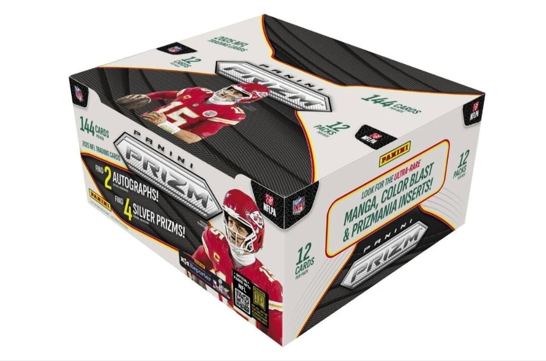 2025 Prizm Football 双人泼墨太帅了！