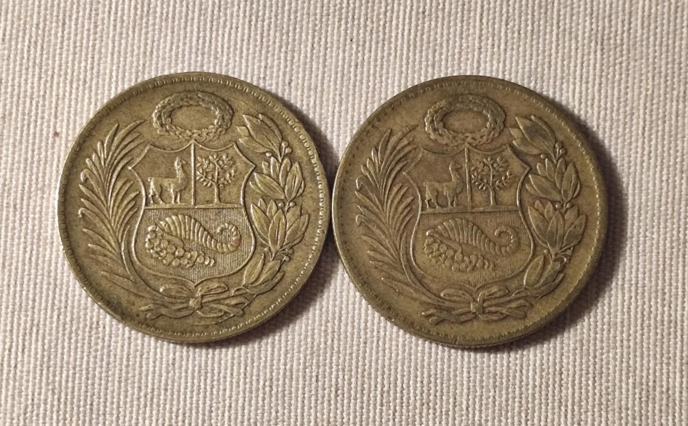 1956年秘鲁1索尔硬币