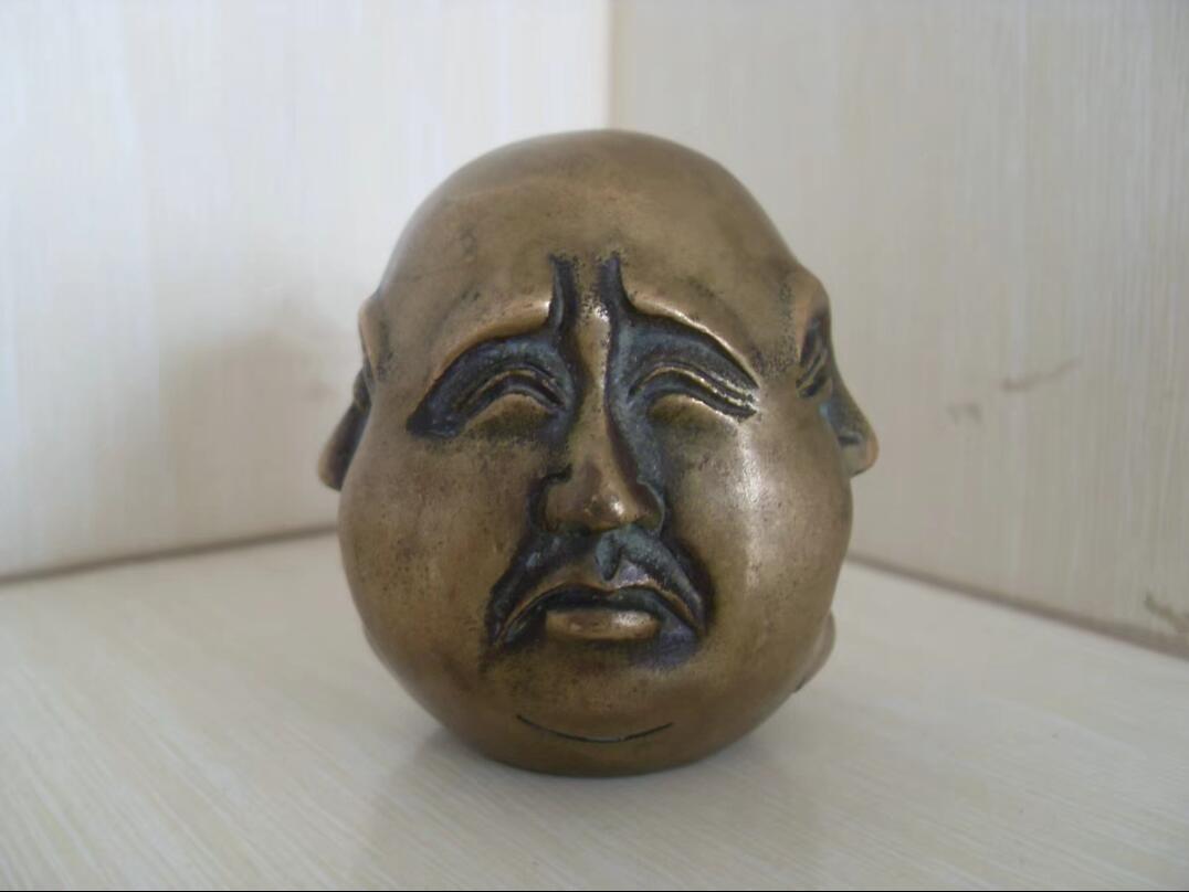 铜杂件老四面佛，喜怒哀乐佛！！