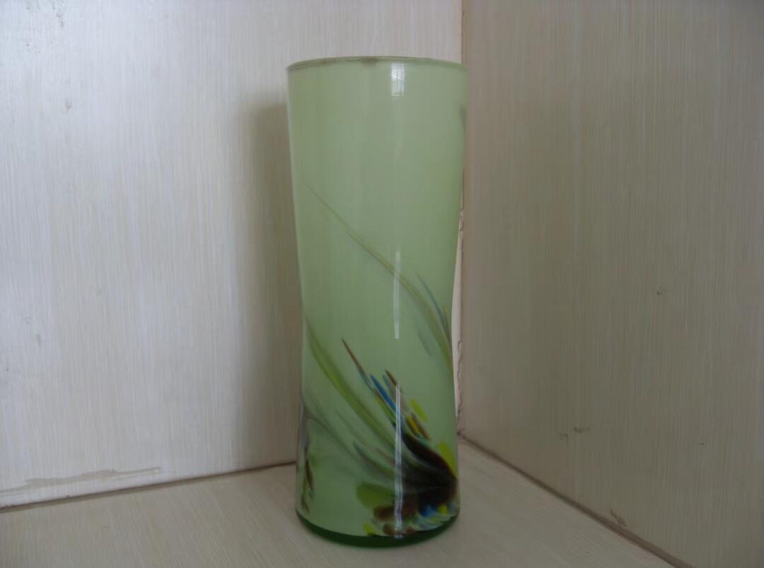 老玻璃插花瓶！！