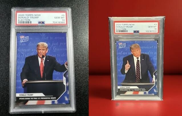 谁买的？懂王1/1金折“新秀”签字卡以50万美元的价格成交