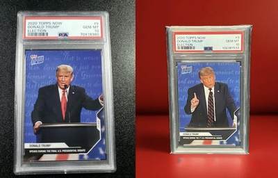 谁买的？懂王1/1金折“新秀”签字卡以50万美元的价格成交