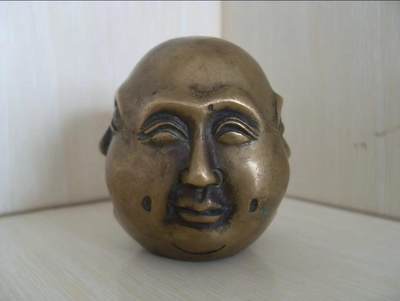 铜杂件老四面佛，喜怒哀乐佛！！