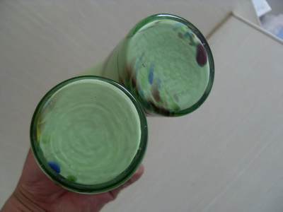 老玻璃插花瓶！！