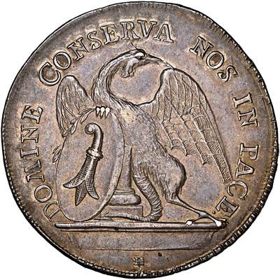 1793年瑞士巴塞尔城市景观泰勒银币