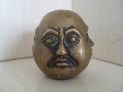 铜杂件老四面佛，喜怒哀乐佛！！
