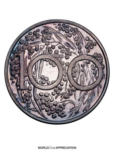 澳大利亚1967年天鹅银章