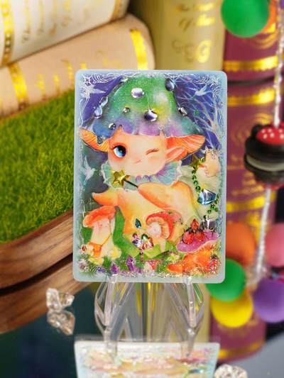 《白雪公主的茶会-艺术典藏卡》ER密罐浸游卡