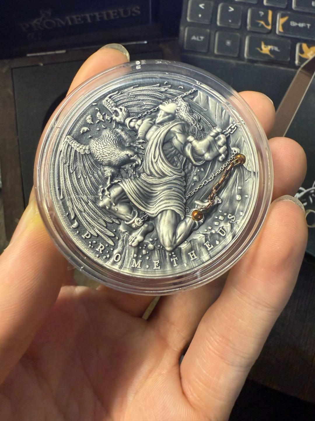 纽埃2019年盗天火的普罗米修斯