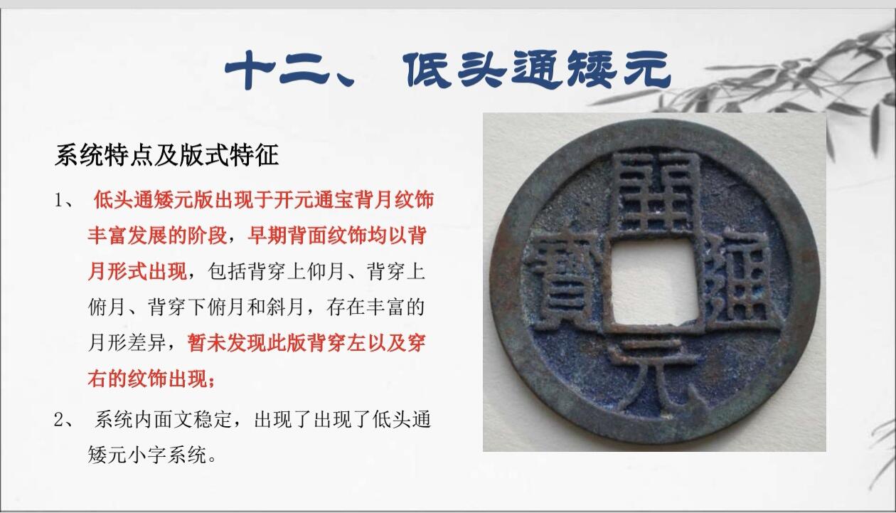 （重要！）开元通宝的十二个基础版式