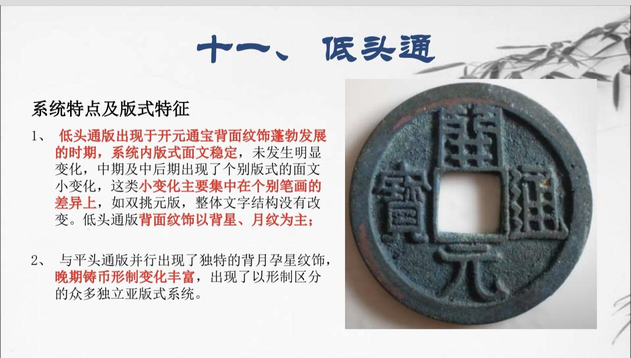 （重要！）开元通宝的十二个基础版式