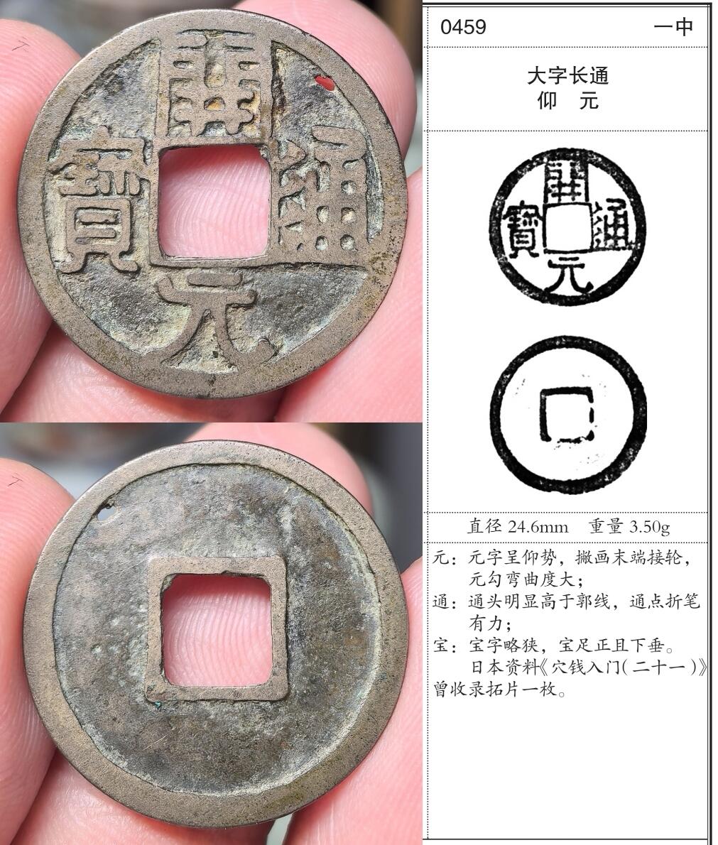 近期所得开元通宝版式欣赏