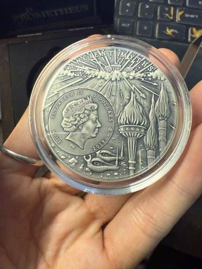 纽埃2019年盗天火的普罗米修斯