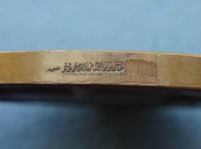 法国烹饪协会宴会纪念铜章