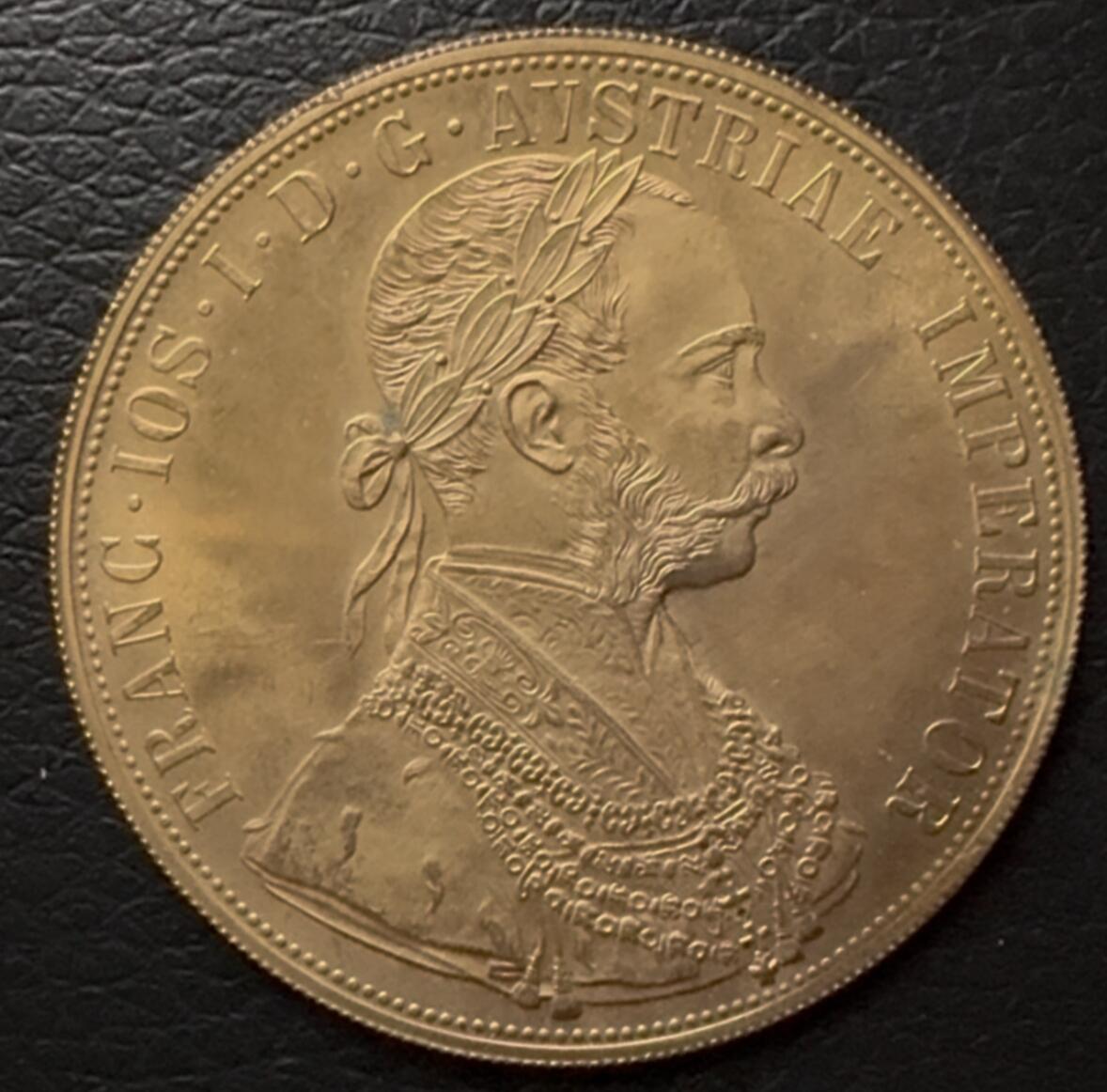 奥匈帝国时期发行的4杜卡特金币