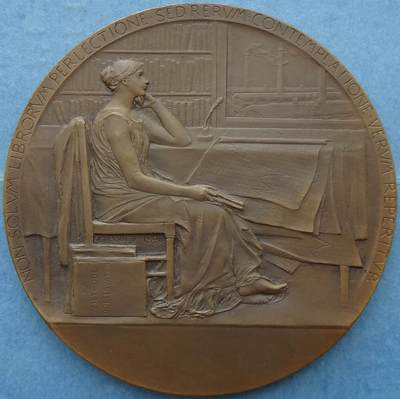 法国1896年铜章社会博物馆开馆纪念