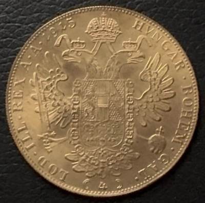 奥匈帝国时期发行的4杜卡特金币