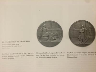 法国1896年铜章社会博物馆开馆纪念