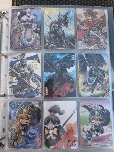 各家五子良将9宫收集进度（8/9）