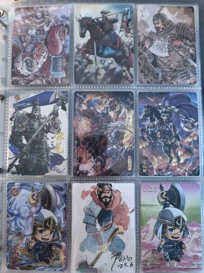 各家五子良将9宫收集进度（8/9）