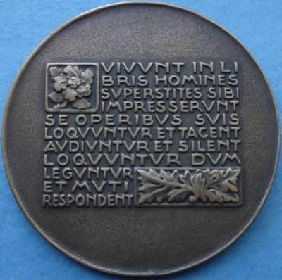 法国1938年SFAM协会限量浇铸铜章作家波尔·内沃