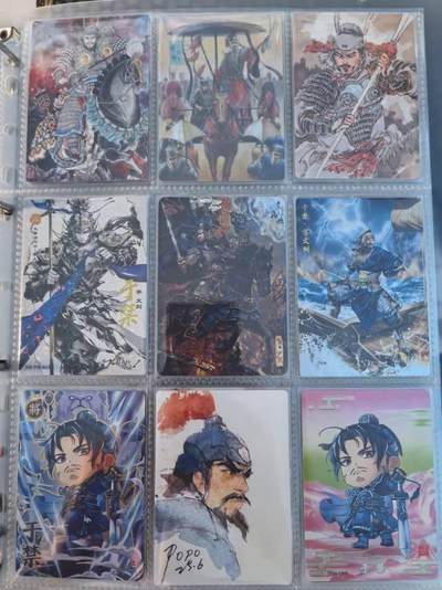 各家五子良将9宫收集进度（8/9）