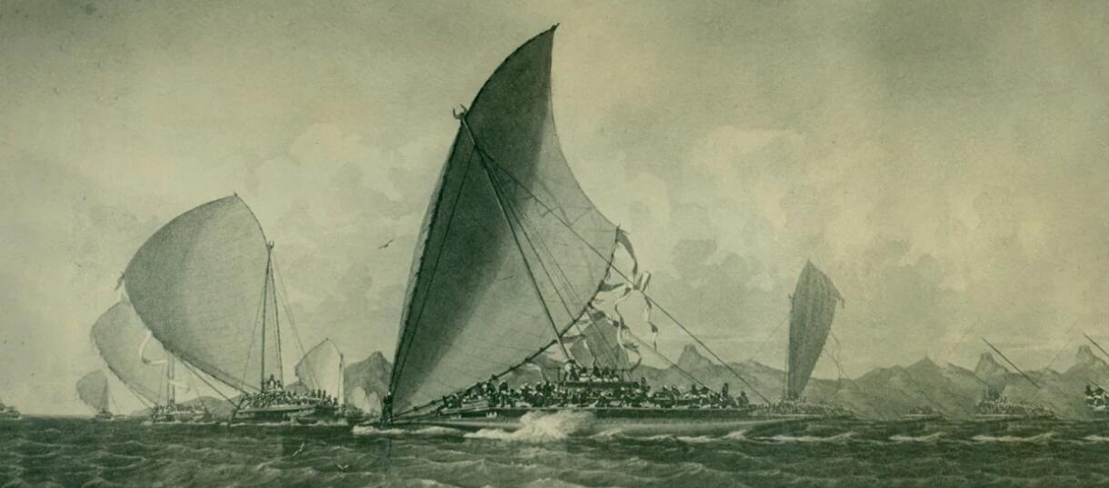 1975年斐济50分硬币与南岛民族的航海记忆