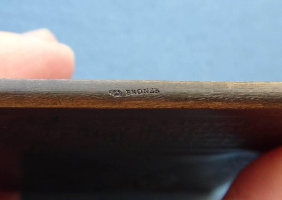 法国1904年矩形铜章眼科专家弗提诺斯·帕纳斯