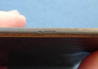 法国1904年矩形铜章眼科专家弗提诺斯·帕纳斯