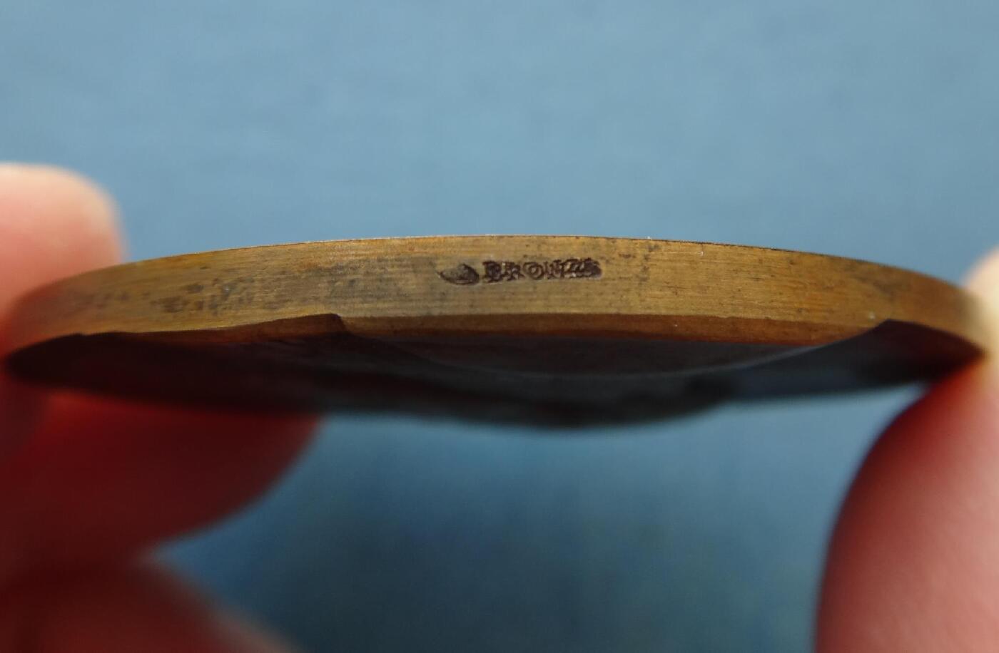 法国1930年铜章雕刻大师奥古斯特·帕泰