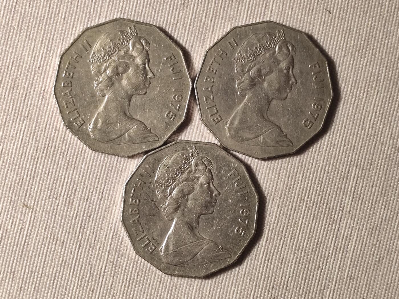 1975年斐济50分硬币与南岛民族的航海记忆