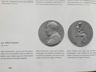 法国1937年铜章喉科专家奥唐