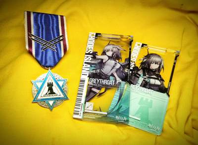 明日方舟周边 罗德岛精英化小证章