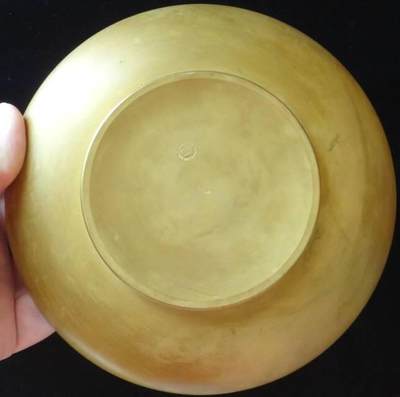 法国爱神阿芙洛狄忒和厄洛斯装饰铜盘