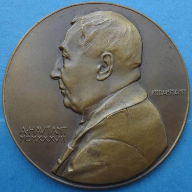 法国1937年铜章喉科专家奥唐