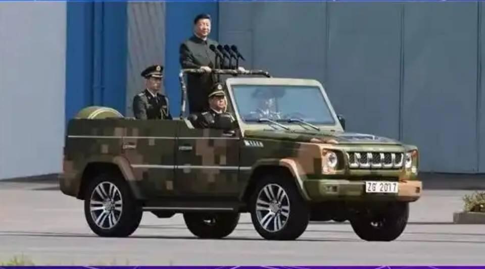 bj80检阅车 找不同