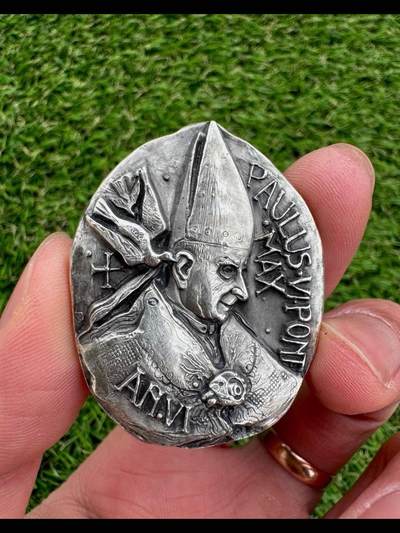 1969年梵蒂冈保罗六世教皇银章