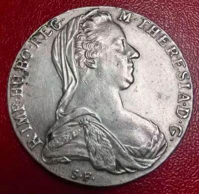 奥地利“特蕾西亚女王泰勒银币”