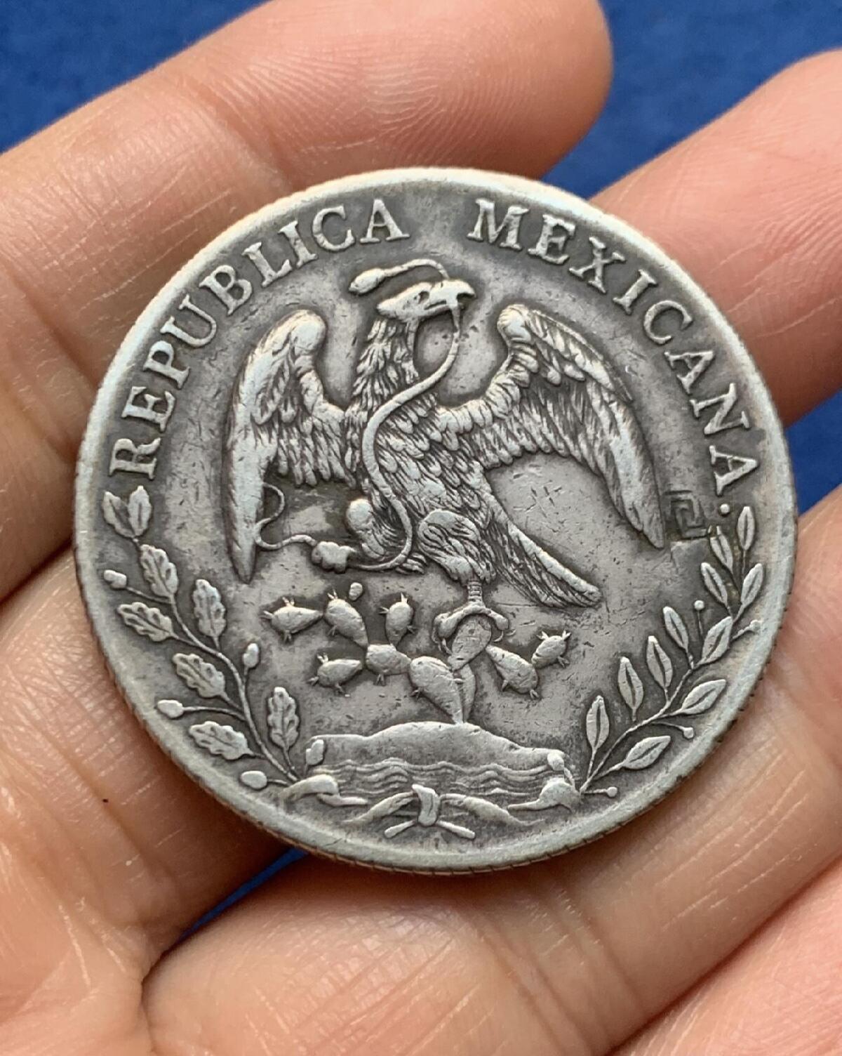 墨西哥 1895年 鹰洋 比索银币！2026/2/9