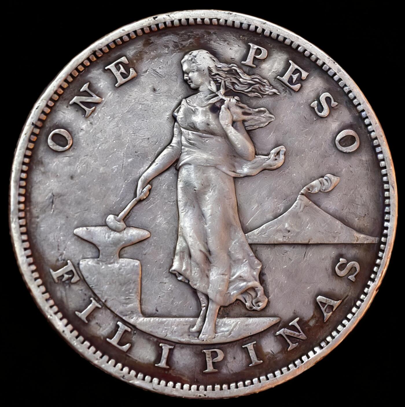 菲律宾1903年1比索银币